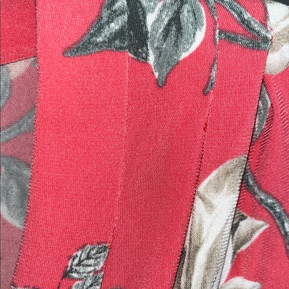 Charter Club Coral Floral Blouse - Picture 6 of 9